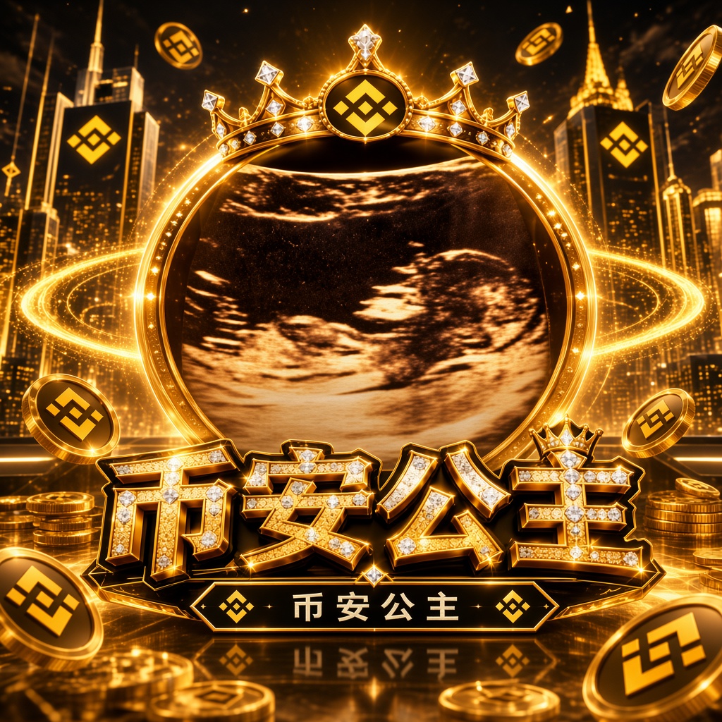 币安公主 framed in gold